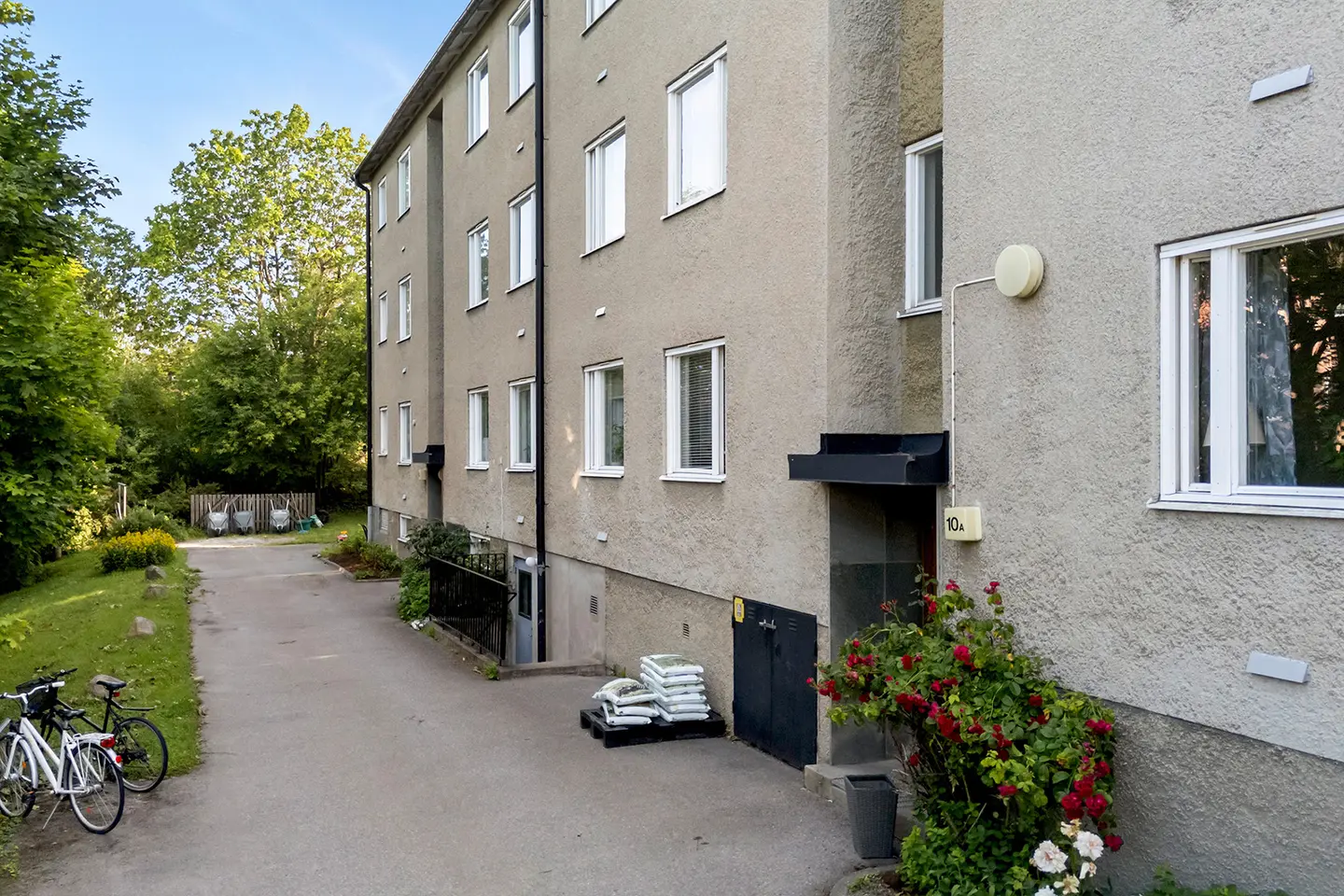 Uppfarten mot 10A